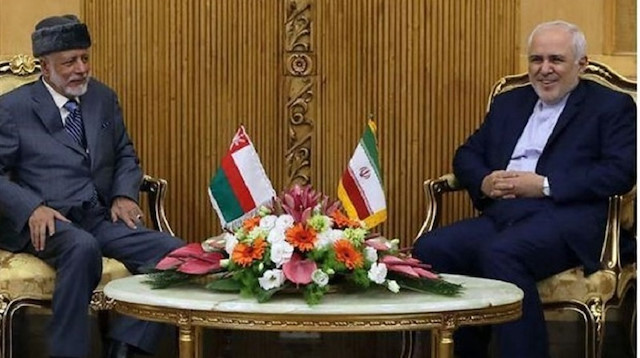 Omani Foreign Minister Yusuf bin Alawi & Iranian Foreign Minister Javad Zarif