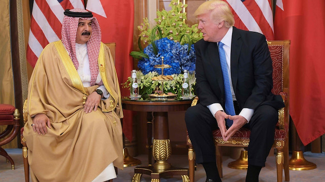 ABD Başkanı Trump ile Bahreyn Kralı Al Halife