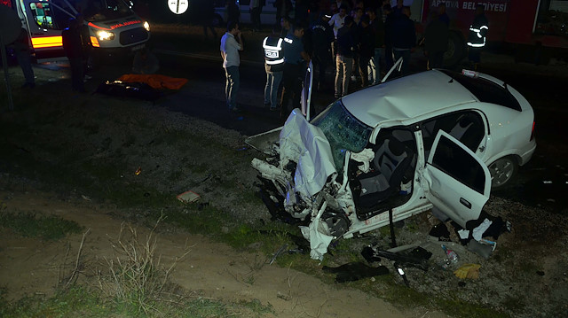 Tokat'taki trafik kazası