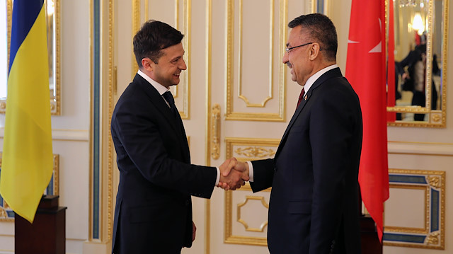 Turkish Vice President Fuat Oktay in Ukraine

