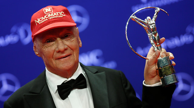 Former Formula One driver Niki Lauda