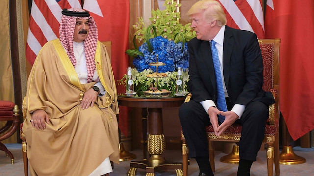 ABD Başkanı Trump ile Bahreyn Kralı Al Halife