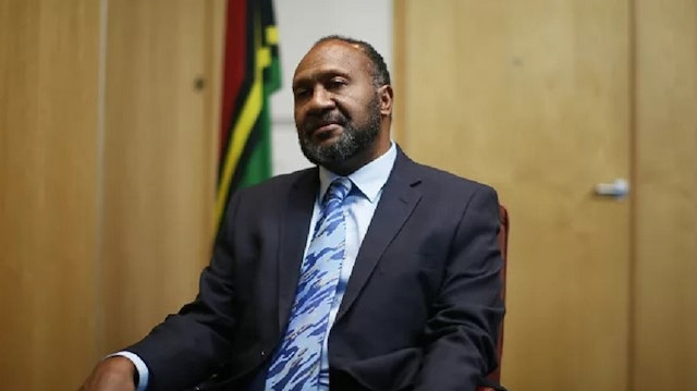 Vanuatu's Prime Minister Charlot Salwai
