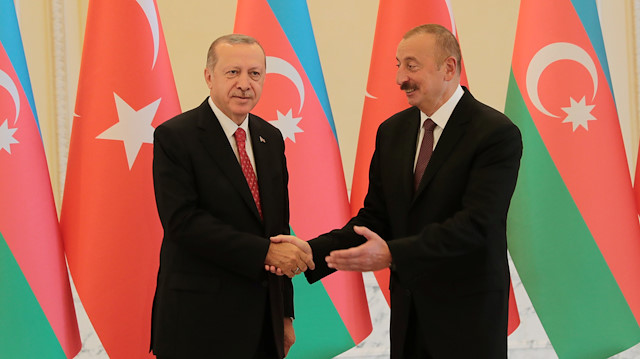 Arşiv: Cumhurbaşkanı Erdoğan, Azerbaycan Cumhurbaşkanı Aliyev