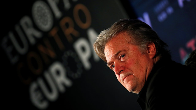 Former White House Chief Strategist Steve Bannon attends the "Atreju 2018" meeting 