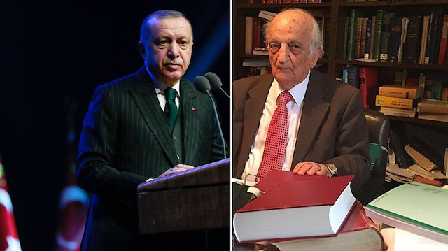 Cumhurbaşkanı Recep Tayyip Erdoğan ve Prof. Dr. Fuat Sezgin