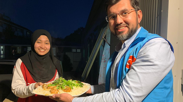 Turkiye Diyanet Foundation holds iftar dinner at a mosque in Christchurch