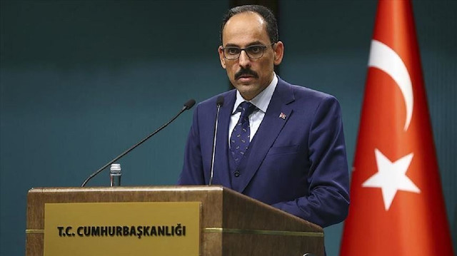 متحدث الرئاسة التركية يبحث القضايا الإقليمية مع مساعد وزير الخارجية الإيراني
