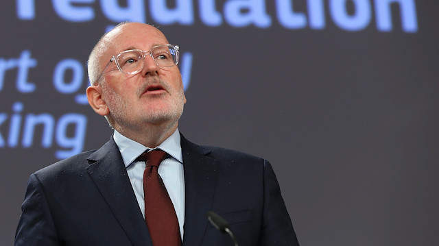 European Commission First Vice President Timmermans 