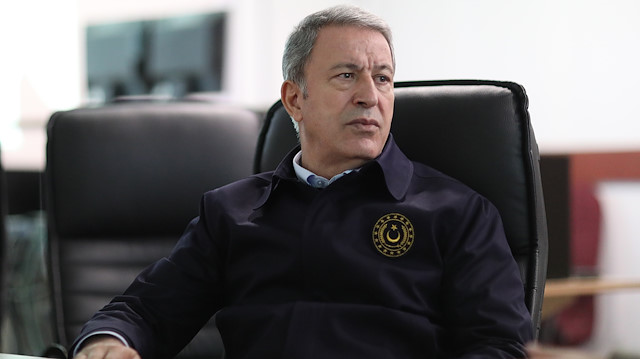 Turkey's National Defense Minister Hulusi Akar