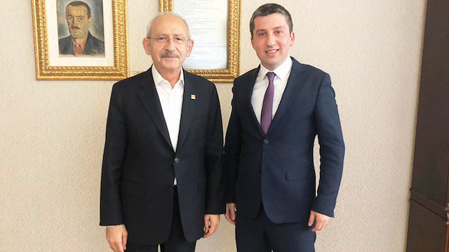 Kemal Kılıçdaroğlu ve Yurter Özcan (Sağda)
