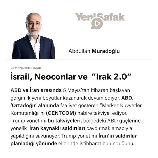 İsrail, Neoconlar ve “Irak 2.0”