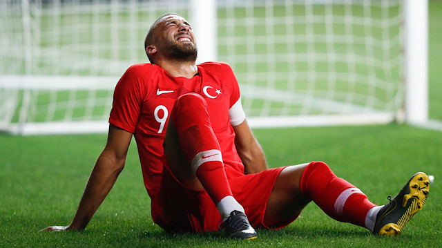 Cenk Tosun, Türkiye'nin Yunanistan ile oynadığı karşılaşmada forma giymişti.