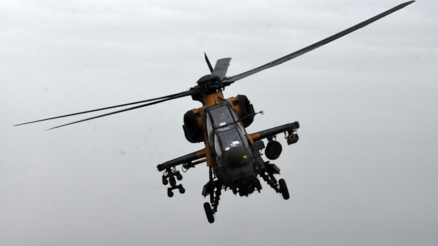 Jandarma, yeni Atak helikopterinin görüntülerini sosyal medyada paylaştı. 