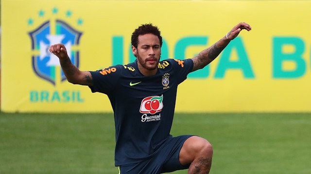Soccer Football - Copa America - Brazil Training - Granja Comary, Teresopolis, Brazil - May 25, 2019 Brazil's Neymar during training REUTERS/Pilar Olivares

