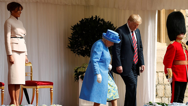 ABD Başkanı Trump'ın İngiltere ziyaretinde öne çıkan detaylar