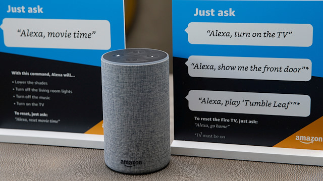 File photo: Amazon's Alexa personal assistant 
