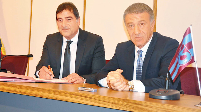 Ünal Karaman ve Ahmet Ağaoğlu (Sağda)