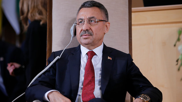 Turkish Vice President Fuat Oktay in Switzerland

