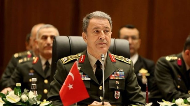 Turkey’s National Defense Minister Hulusi Akar 