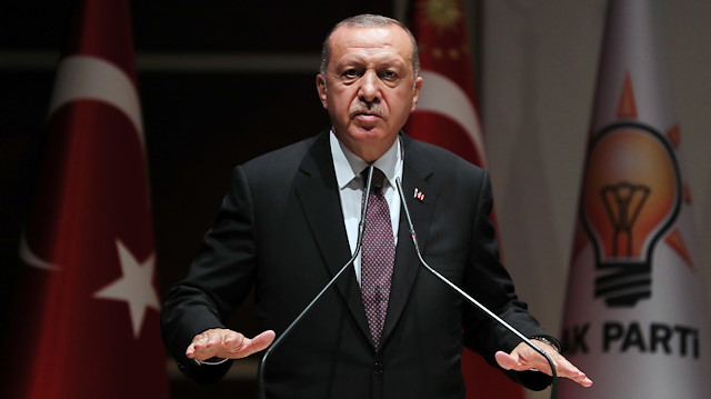​Cumhurbaşkanı Recep Tayyip Erdoğan, AK Parti grup toplantısında kritik mesajlar verdi.