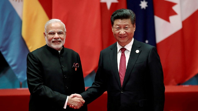 Indian Prime Minister Narendra Modi  & Chinese President Xi Jinping