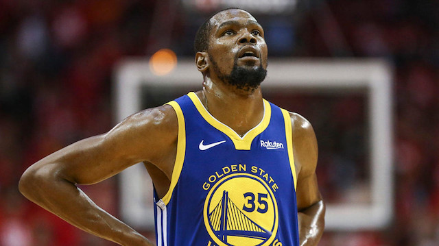 Golden State Warriors' star player Kevin Durant 