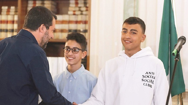 Mısır asıllı iki çocuğa İtalyan vatandaşlığı verildi.