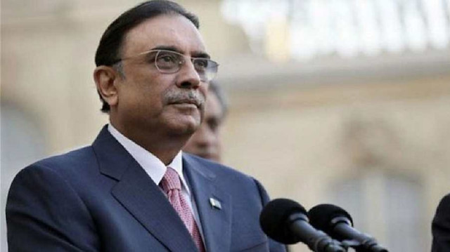 Pakistan's former President Asif Ali Zardari