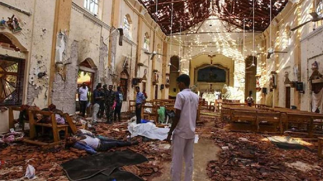 One of the churches attacked in the April 21st Easter Sunday bombings in Colombo, Sri Lanka.