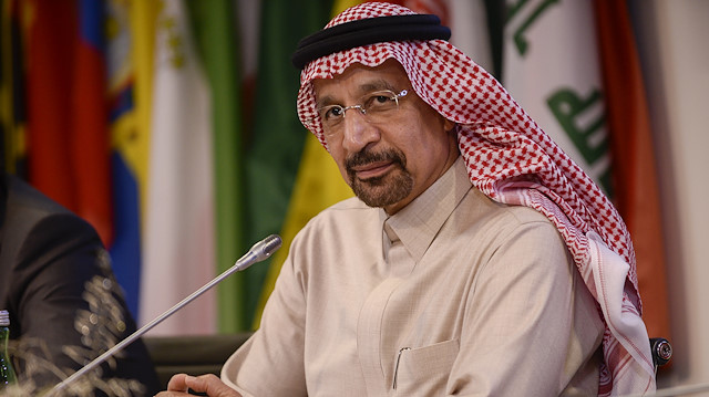 Suudi Arabistan Enerji Bakanı Halid El-Falih açıklamada bulundu.