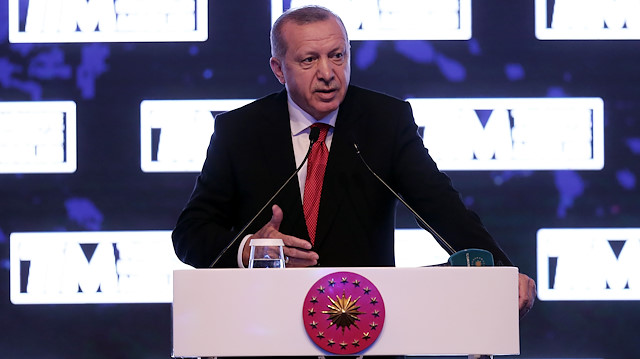 Cumhurbaşkanı Erdoğan, İhracatın Şampiyonları Ödül Töreni’nde konuştu.