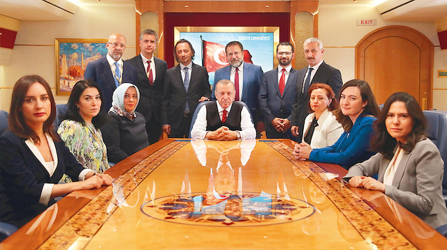 Erdoğan, Tacikistan’ın başkenki Duşanbe’de gerçekleşen Asya Zirvesi dönüşünde gazetecilere açıklamalarda bulundu.
