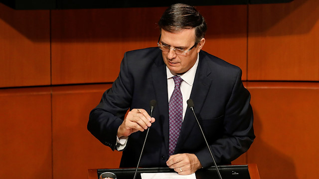 Mexico's Foreign Minister Marcelo Ebrard