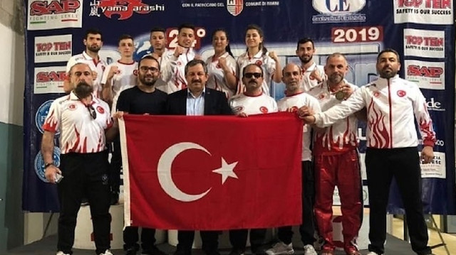 Turkey on Sunday won six medals in kickboxing in the Wako Best Fighter World Cup tournament held in Rimini, Italy.