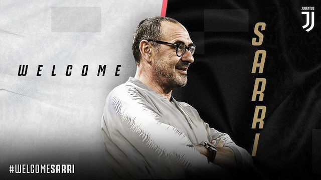 Juventus new coach Maurizio Sarri 