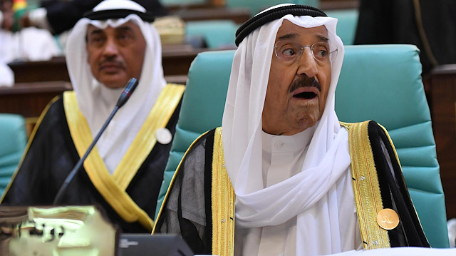 Kuwaiti Emir Sheikh Sabah al-Ahmad al-Jaber al-Sabah 
