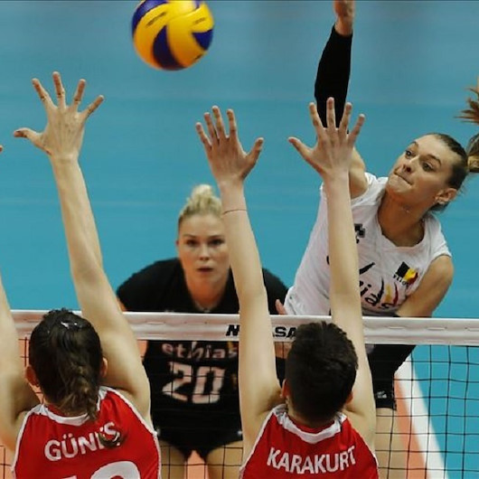 Volleyball: Turkey beaten by Belgium in Nations League