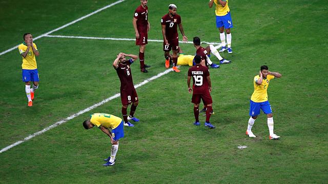 Brezilya, Copa America'daki ikinci maçında Venezuela ile berabere kaldı.