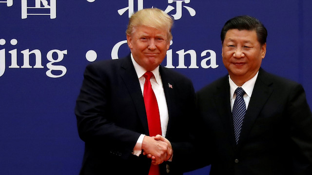 US President Donald Trump & China's President Xi Jinping 