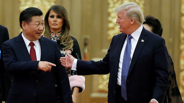 US President Donald Trump and China's President Xi Jinping 