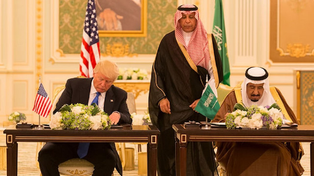 Arşiv: ABD Başkanı Trump, Suudi Arabistan Kralı Selman