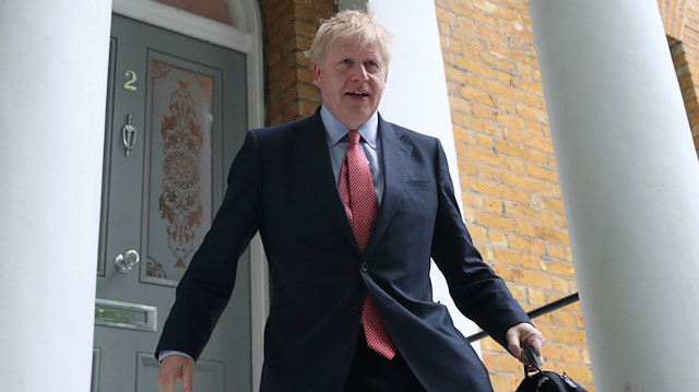Conservative Party leadership candidate Boris Johnson 