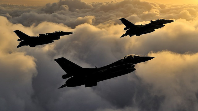 Türk savaş uçakları. Fotoğraf: Arşiv.