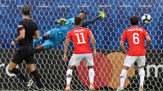 Soccer Football - Copa America Brazil 2019 - Group C - Ecuador v Chile - Arena Fonte Nova, Salvador, Brazil - June 21, 2019 