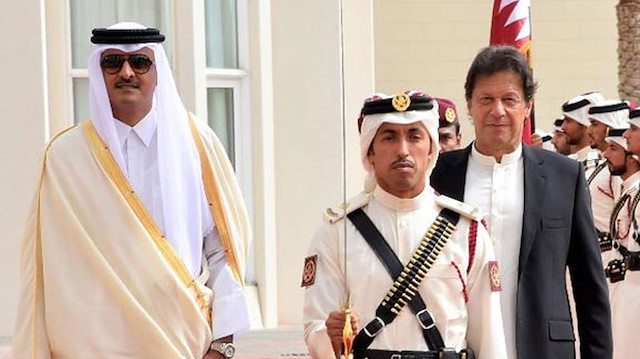 Qatari emir arrives in Pakistan on 2-day official visit