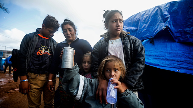 File photo: Migrant Caravan in Tijuana

