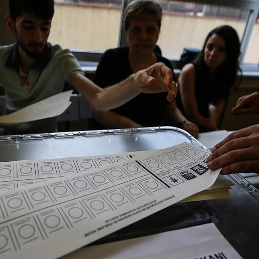 Seçim kanununa muhalefetten 124 kişiye işlem