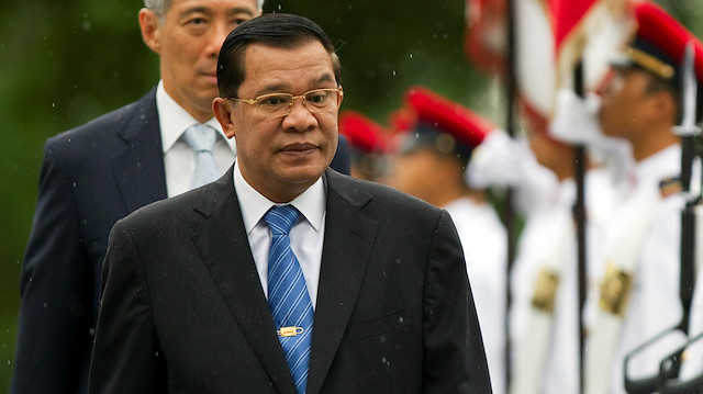 Cambodia's Prime Minister Hun Sen 
