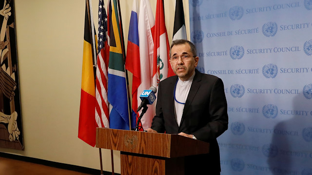 Iranian Ambassador to the United Nations Majid Takht-Ravanchi 
